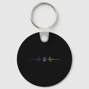 Llavero Tridente Ucraniano Bandera de Ucrania - Me pongo c