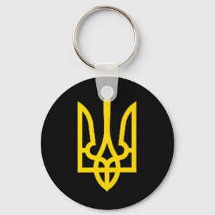 Llavero Tridente Ucraniano Volodymyr Zelenskyy Ucrania Pre