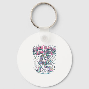 Llavero Trineo de Unicornio Todo el Día Merch Encantador d