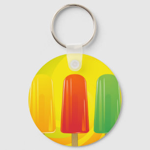 Llavero Trío de Paletas Heladas de Verano
