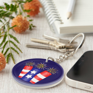 Llavero Trio de petardos para el 4 de julio