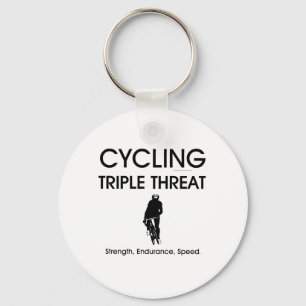 Llavero Triple amenaza de ciclismo TOP
