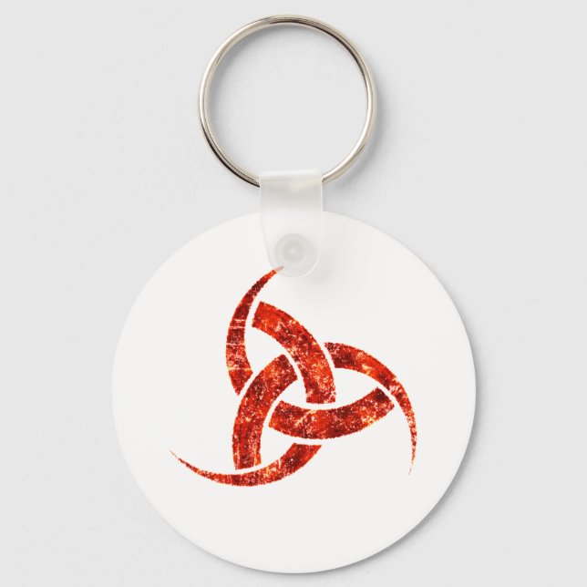 Llavero Triple Cuerno de Odin (Anverso)