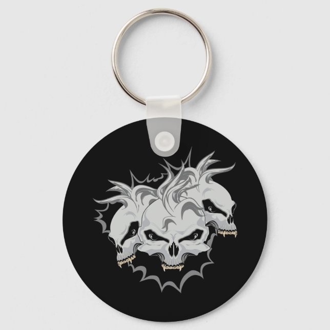 Llavero Triple escrúpulos de terror (Anverso)