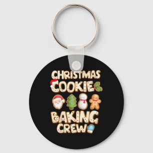 Llavero Tripulación del Rey de las Galletas de Navidad Fam