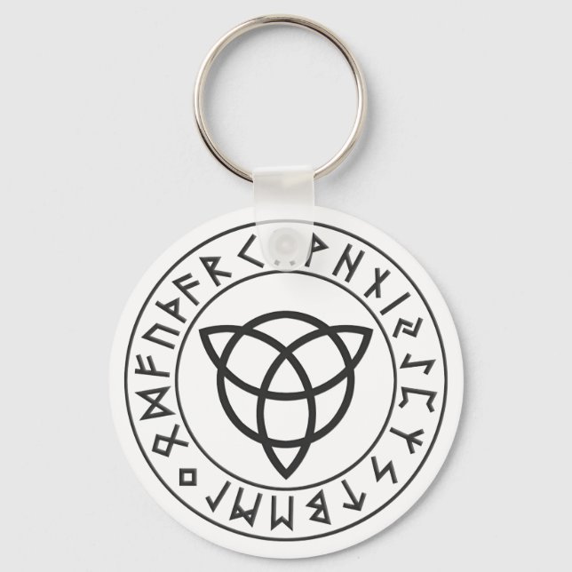Llavero Triquetra RunShield (Anverso)