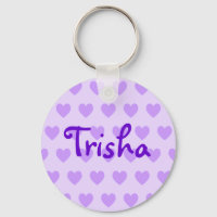 Trisha en morado