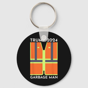 Llavero Triste basurero de Trump 2024 Funny garbage Patrio
