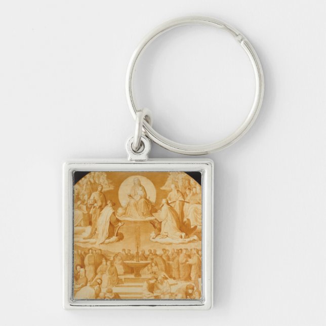 Llavero Triumph de la religión en los artes, antes de 1840 (Frente)