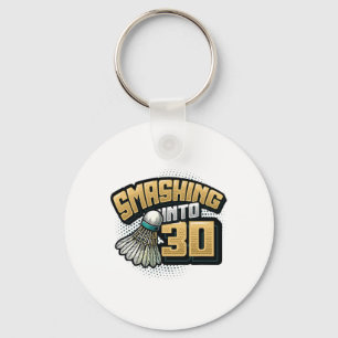 Llavero Triunfo en 30 años de Badminton Lover 30th Birthd