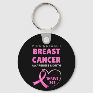 Llavero Trive 365 Mes de Conciencia sobre el Cáncer de Mam