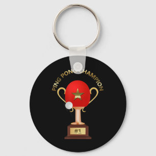 Llavero Trofeo de Ping Pong
