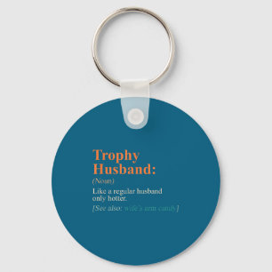 Llavero Trofeo Mínimo Que Definición De Esposo Divertida
