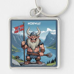 Llavero Troll noruego