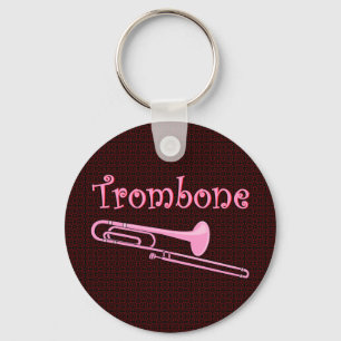 Llavero Trombone rosa