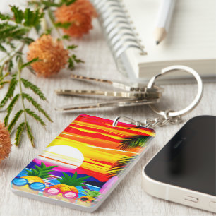 LLAVERO TROPICAL BLISS FOR PINEAPPLES FAMILY