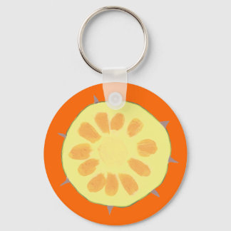 Llavero Trozo de encadenadores de frutas de piña