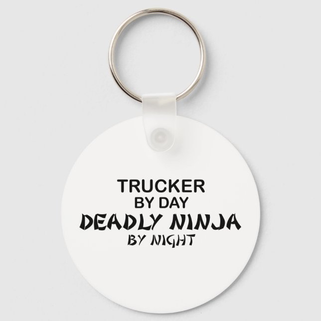 Llavero Trucker Deadly Ninja by Night (Anverso)