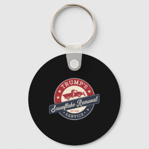 Llavero Truco gracioso del servicio de remoción del copo d