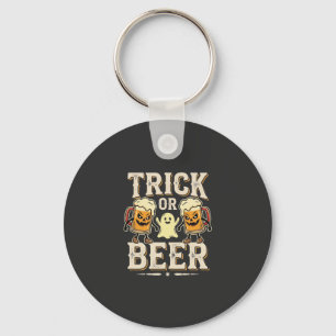Llavero Truco o Cerveza Diseño de Cerveza de Halloween_1