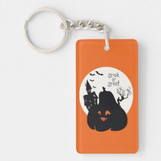 Llavero Truco O Tratamiento De Calabaza Tonto