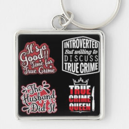 Llavero True Crime Fanatic Key Chain