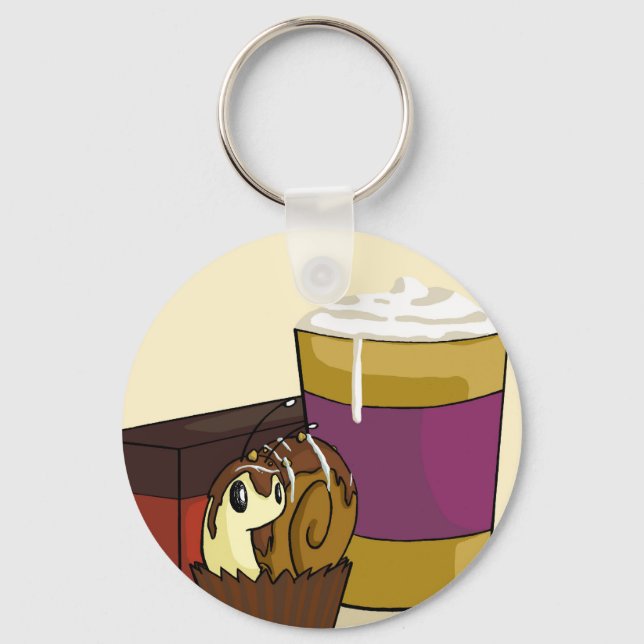Llavero Truffle Snail Keychain (Anverso)