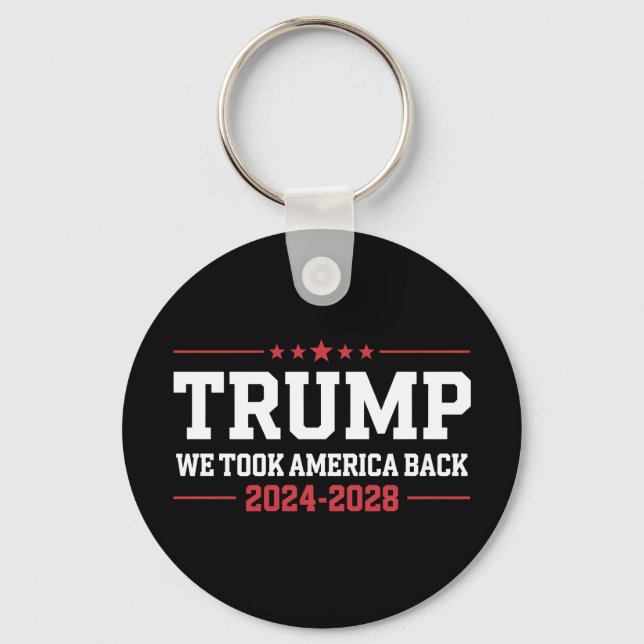Llavero Trump 2024 Recuperamos América 47 EE.UU. (Anverso)