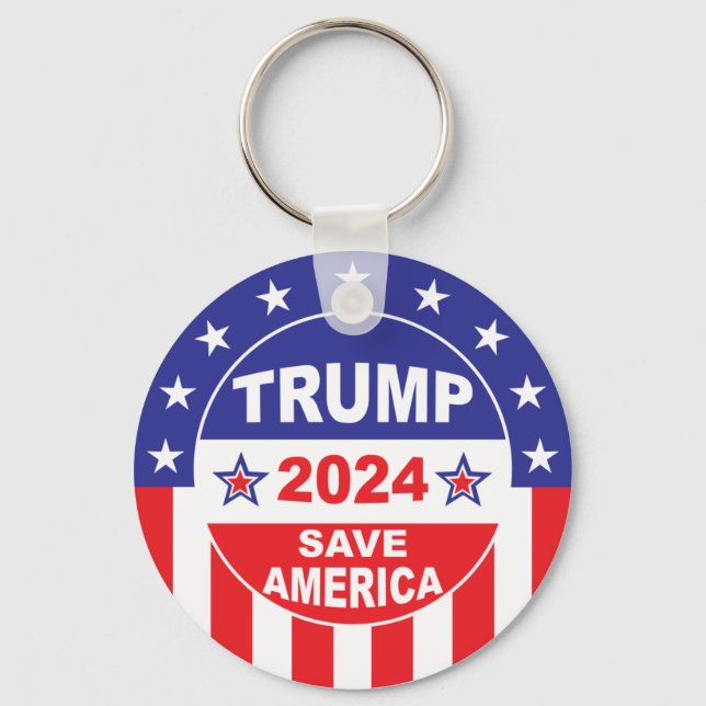 LLAVERO TRUMP 2024 SAVE AMÉRICA (Anverso)