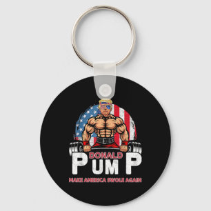 Llavero Trump 2024 se vuelve divertido con Donald Pump
