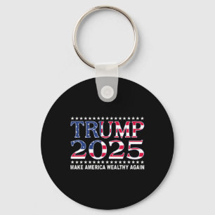 Llavero Trump 2025 Bandera de EE. UU. Enriquecer a Estados