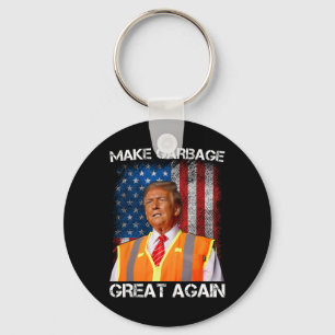 Llavero Trump 2025 Haz que la basura sea genial de nuevo D