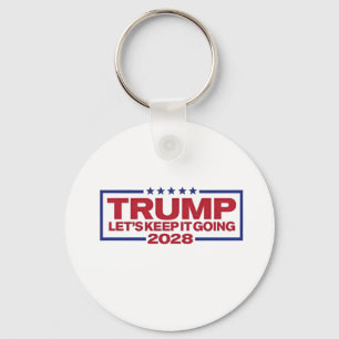 Llavero Trump 2028 Sigamos adelante