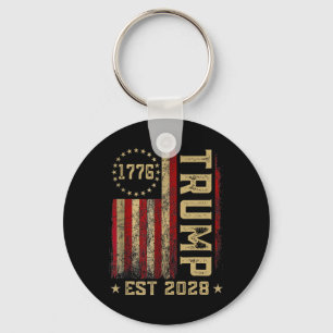 Llavero Trump 2028 vota por Donald Trump Estados Unidos