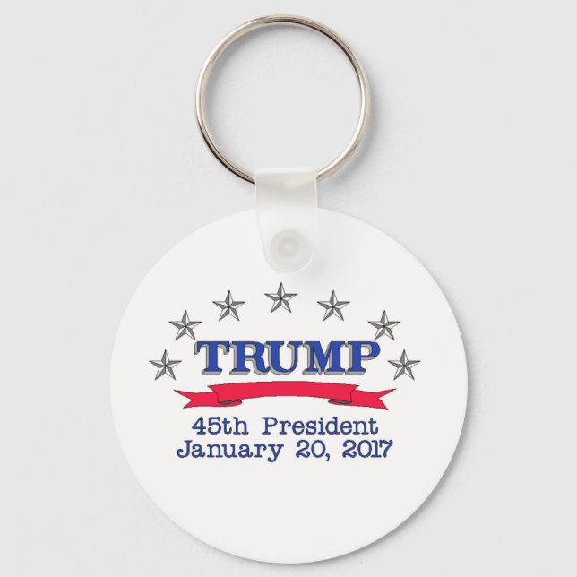 Llavero Trump 45.º presidente (Anverso)