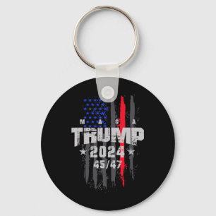 Llavero Trump 45-47 Mega Bandera EEUU 2025 Elección Presid