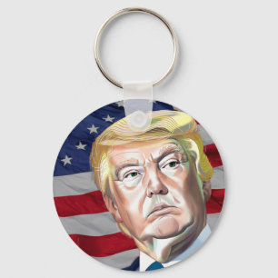 Llavero Trump, 45° presidente de Estados Unidos - Regalo