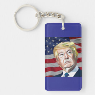 Llavero Trump, 45° presidente de Estados Unidos - Regalo