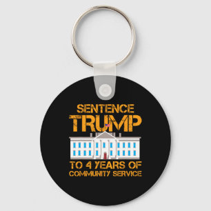 Llavero Trump A 4 Años De Servicio Comunitario 1