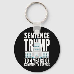 Llavero Trump a 4 años de servicio comunitario Pro Trump
