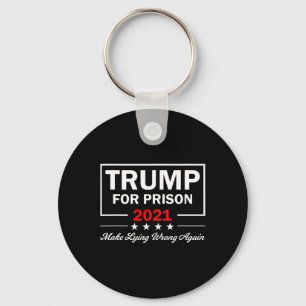 Llavero Trump a la cárcel Anti Trump político