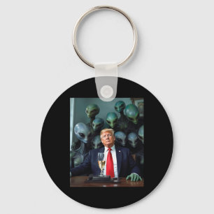 Llavero Trump Alienígenas Oficina Foto Uap Ovni Extraterre