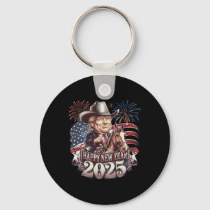 Llavero Trump Año Nuevo 2025 Caballo patriótico Trump