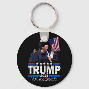 Llavero Trump Asesinato Oreja Sangrante Butler Pa Trum