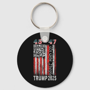 Llavero Trump baila troll Qr Divertido presidente Trump