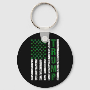 Llavero Trump Bandera Americana Vintage St Patricks Day Sh