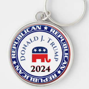Llavero TRUMP - Cadena de claves republicana 2024