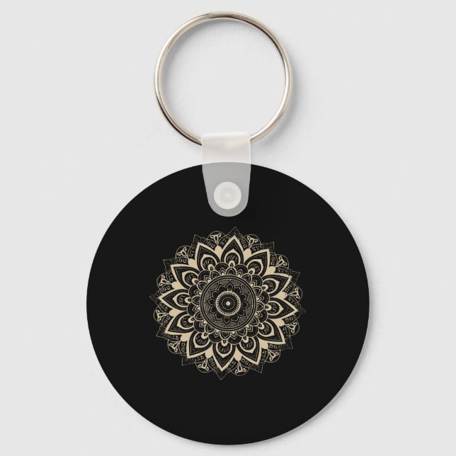 Llavero Trump Clic Mandala Style 86 47 sutil resist 8647 (Anverso)