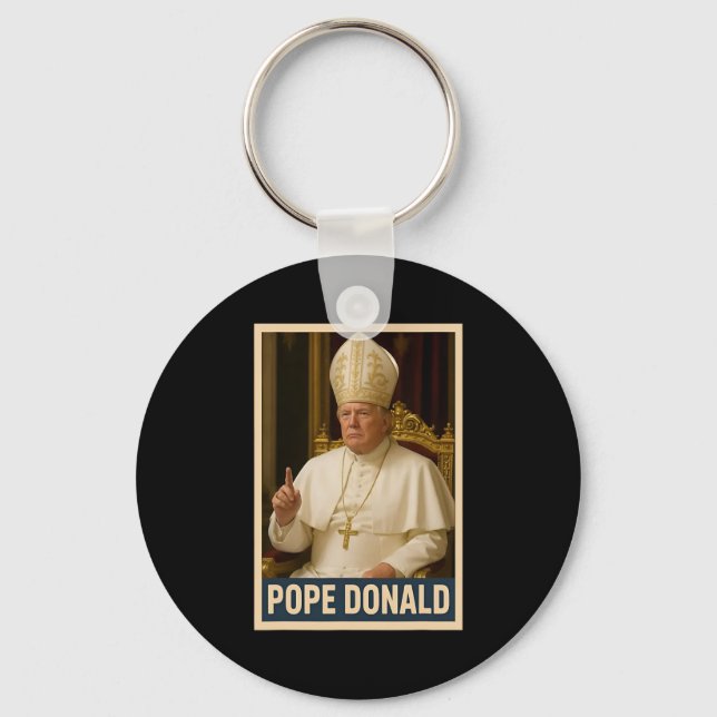 Llavero Trump como Iglesia del Vaticano (Anverso)