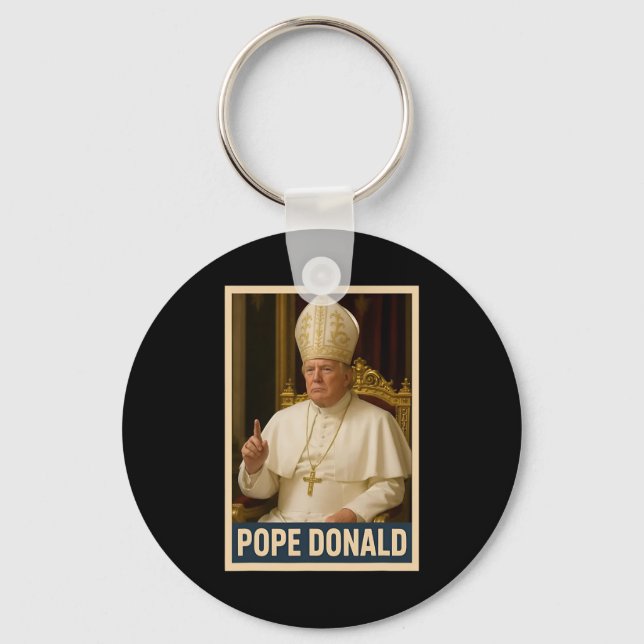 Llavero Trump como Iglesia del Vaticano (Anverso)